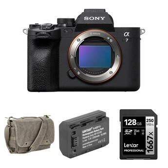 Sony a7 IV Mirrorless Camera with Basic Bundle